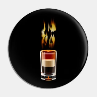 Shot cocktail Pin