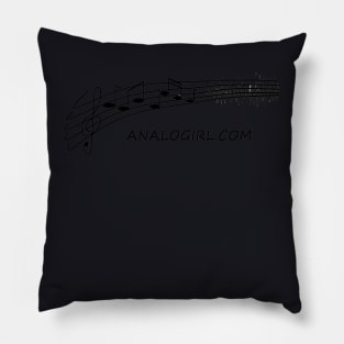 Analogirl Logo Pillow