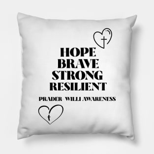 Prader-Willi Syndrome Awareness Pillow