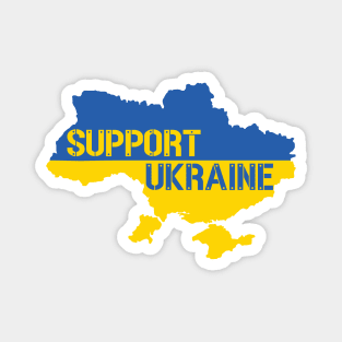 SUPPORT UKRAINE - PROTEST Magnet