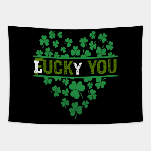 Lucky You St Patricks Day Tapestry