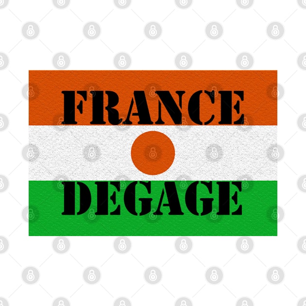 Niger - France Degage by Tony Cisse Art Originals