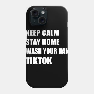 Keep calm in pandemic Phone Case