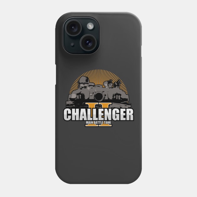 Challenger 2 Tank Phone Case by TCP