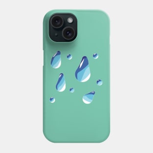 water drops Phone Case