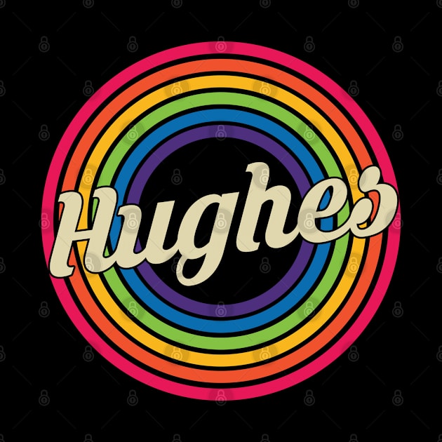 Hughes - Retro Rainbow Style by MaydenArt