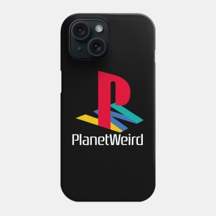 Planet Weird is now on Twitch! (white text) Phone Case