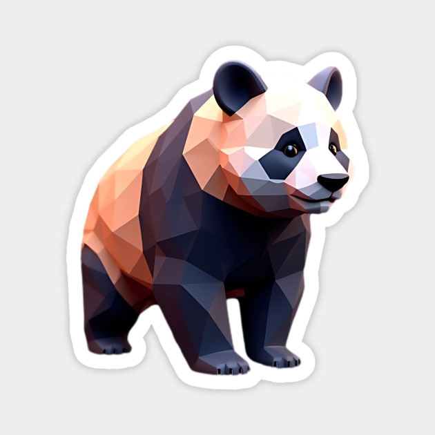 Cute Panda Bear Magnet by animegirlnft