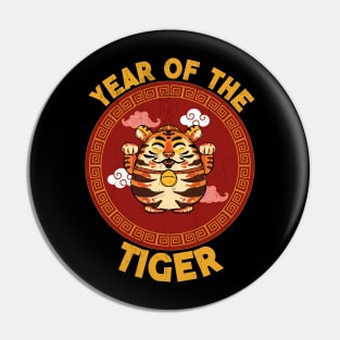 Chinese Zodiac Lunar Year of the Tiger Pin