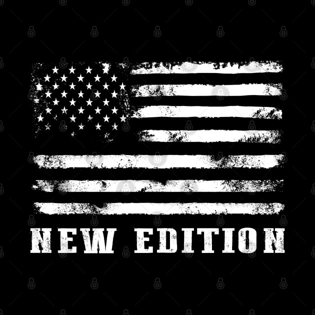 Distressed American Flag NewEdition Legend by Symmetry Stunning Portrait