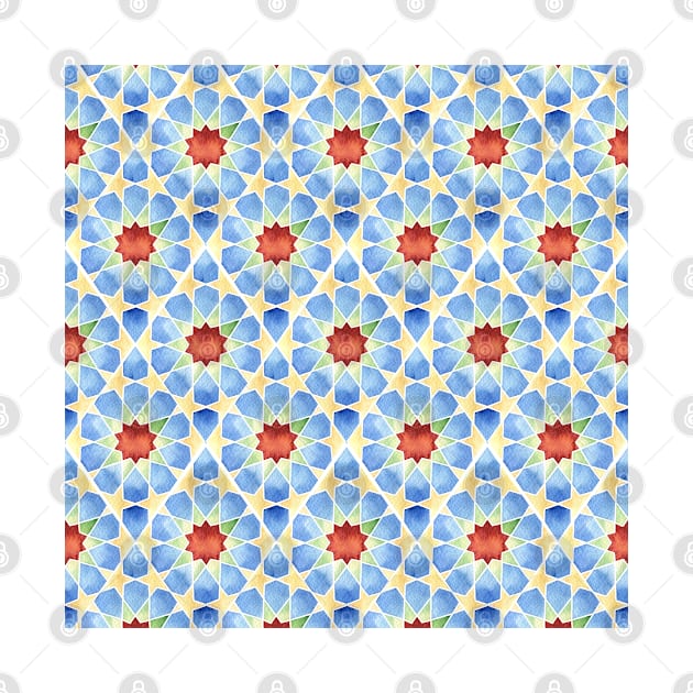 Islamic geometric pattern #16 by GreekTavern