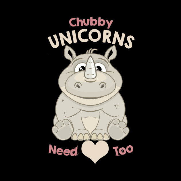 chubby unicorns need love too by hanespace