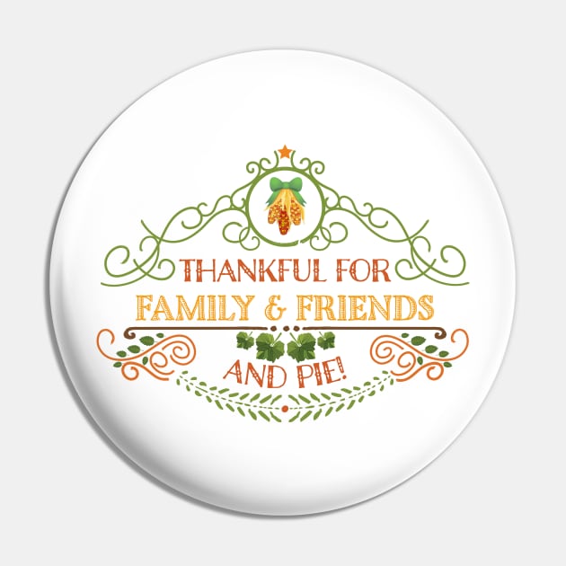 Thankfulness Design Pin by SWON Design