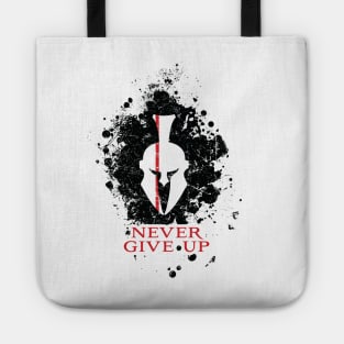 Never Give Up Tote