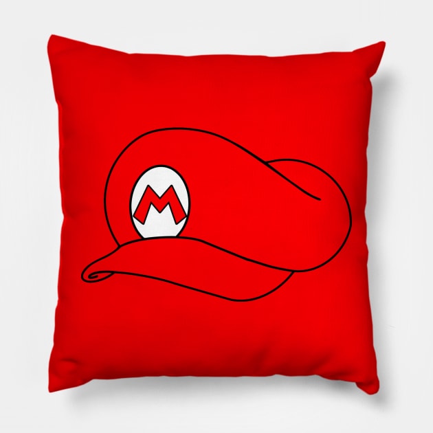 Plumber Bros Cap Pillow by Lexi Ambri