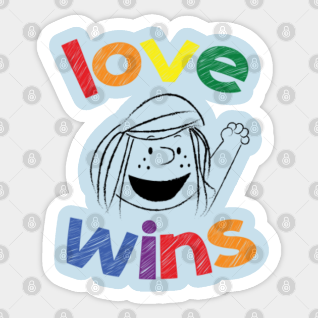 Love Wins - Gay Pride - Sticker