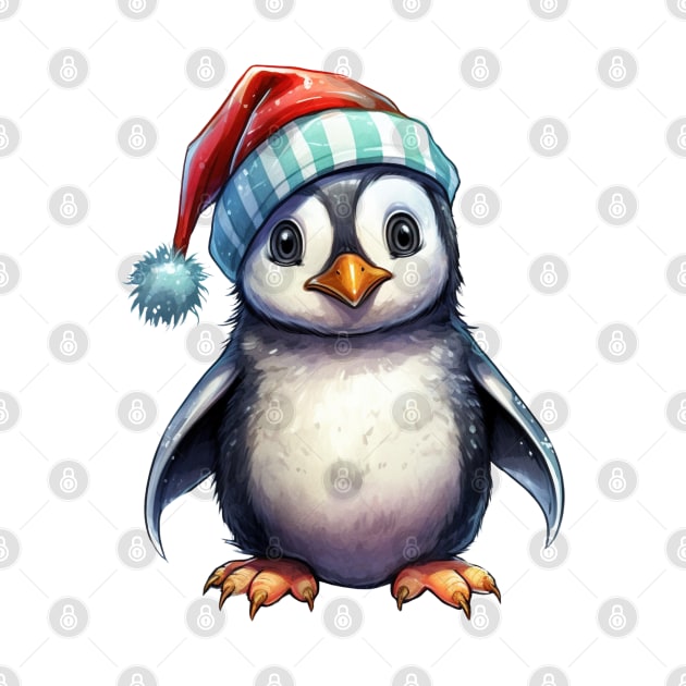 Christmas Penguin by Chromatic Fusion Studio