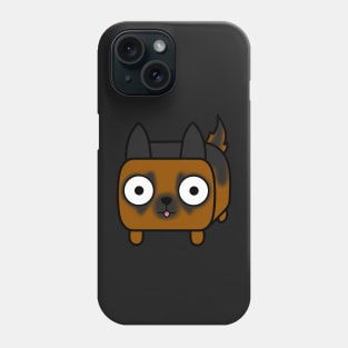 German Shepherd Loaf in Brown Phone Case