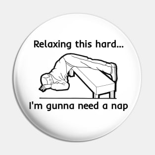 Take A Nap Pin