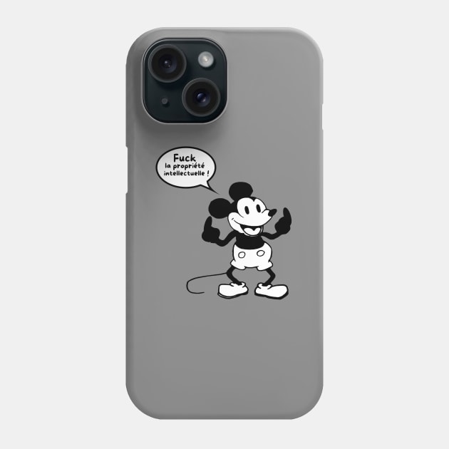 Mickey Mouse dans le domaine public Phone Case by annearchet