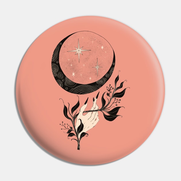 Wicked Moon Pin by Lidiebug