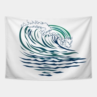 Nine Foot Surf Tapestry