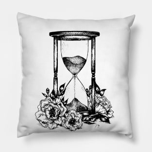 Floral Hourglass Pillow