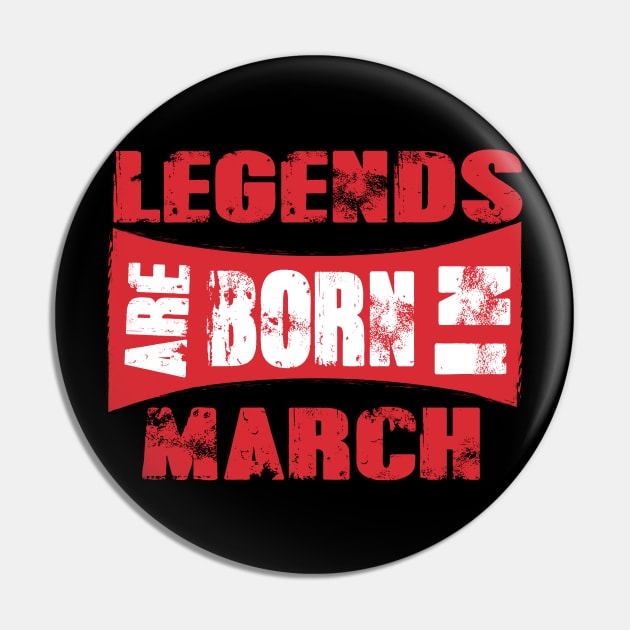 Legends are born in March tshirt- best t shirt for Legends only- unisex adult clothing Pin by Sezoman