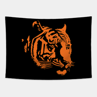 fearless tiger Tapestry