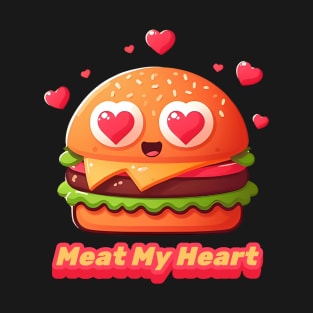 Cute Love Burger T-Shirt