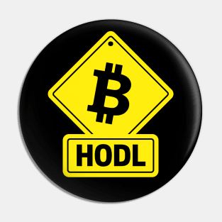 HODL BTC Pin