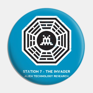 Station 7 - The Invader Pin