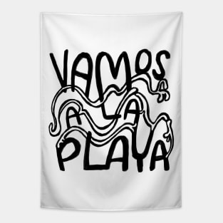 Vamos A La Playa, Let's go to the beach Tapestry