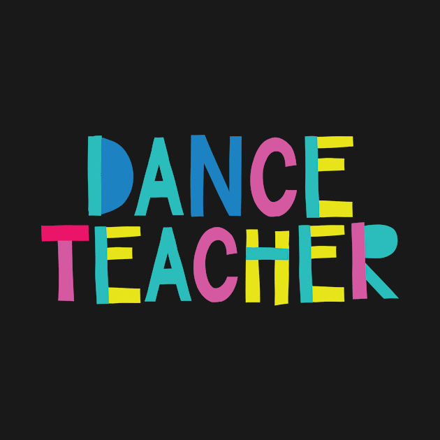 Dance Teacher Gift Idea Cute Back to School by BetterManufaktur