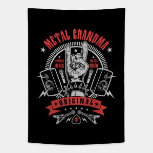 Metal Grandma Tapestry