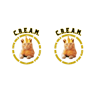 2-Sided Mug - C.R.E.A.M. - Cats Rule Everything Around Me T-Shirt