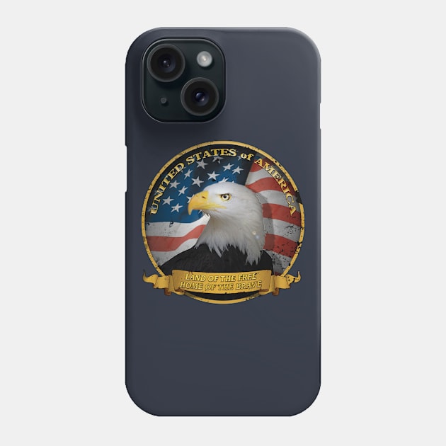 Proud American Phone Case by futiledesigncompany