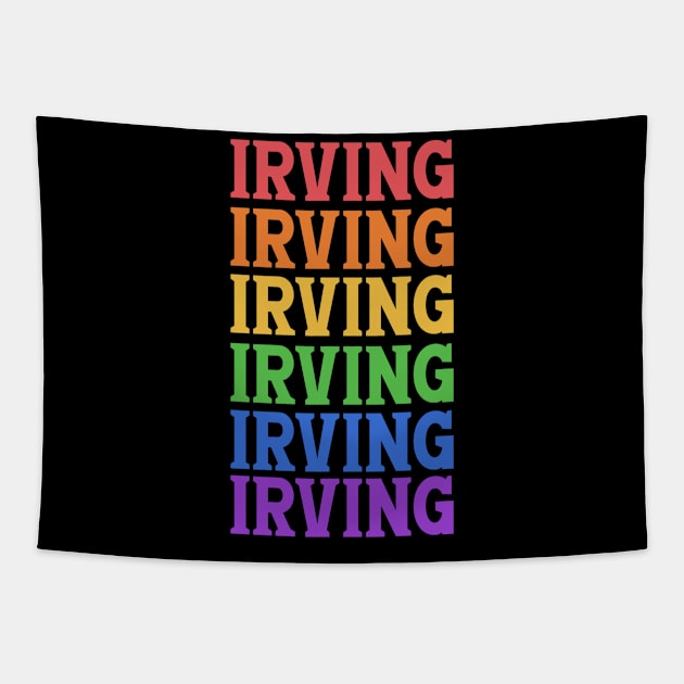 IRVING DALLAS Tapestry by OlkiaArt