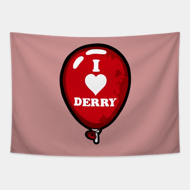 Derry Ballon IT Tapestry by HeichousArt