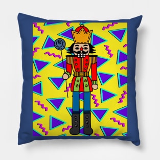 Nutcracker Figures Walnuts Pillow