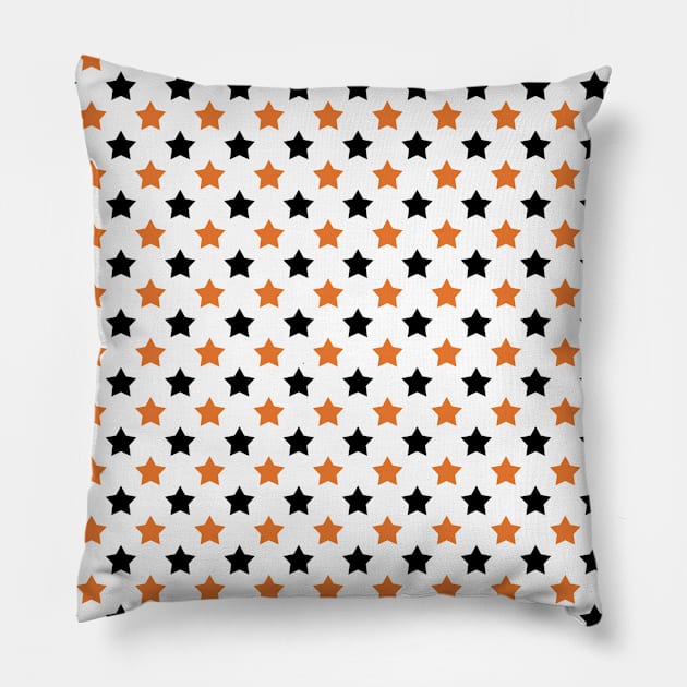 Autumn Stars Pattern Face Mask Pillow by CreativeJourney