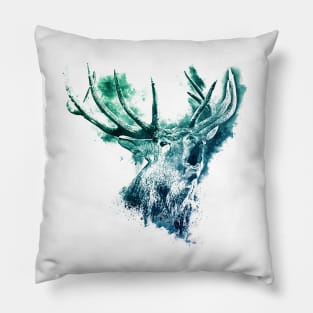 Roaring Deer Pillow