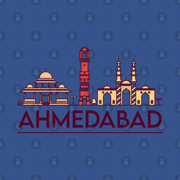 Discover Ahmedabad cityscape - Ahmedabad - T-Shirt