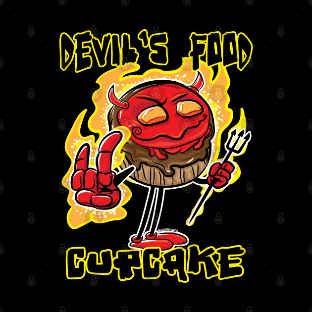 Devil's Food Cupcake by eShirtLabs