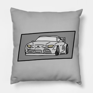 super power car Pillow