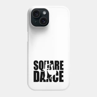 SQD Sil - Black Phone Case