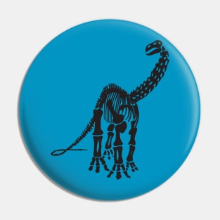 Terra Fossil Brontosaurus Dinosaur Pin