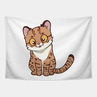 Kawaii Margay Tapestry