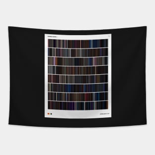 Euphoria Season 1 Color Palette Tapestry