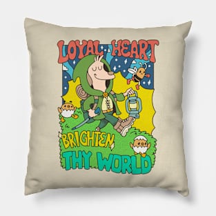 loyal heart brighten thy world Pillow